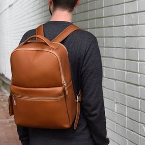 Mochila de cuero Premium Bolsa Segura Amplia Precio al por mayor Clásico Hecho a mano Negocios Fábrica Directa Descuentos a granel tendencia - Product Image 1
