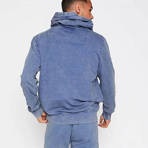 Vêtements d'hiver, sweats à capuche délavés à l'acide, sweats à capuche unis délavés à l'acide, vêtements de mode, sweats à capuche délavés à l'acide - Product Image 2