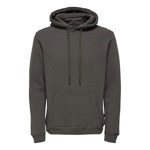 New Hoodie Custom Embroidered Plain Plus Size Men's Hoodies & Sweatshirt Knitted Cotton Printing Pullover Kangaroo Pocket Hoody - Product Image 4