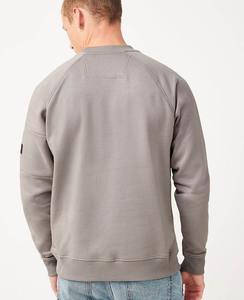 Alta calidad algodón liso peso pesado en blanco de gran tamaño Unisex personalizado hombres de talla grande hombres pulóver transpirable algodón sudadera - Product Image 3