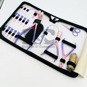 อุปกรณ์ต่อผมสีชมพูอุปกรณ์ต่อผมลูกปัดขนาดเล็กทำจากสเตนเลสชุดแต่งผมมิงค์แบบยั่งยืนสินค้าใหม่ - Product Image 3