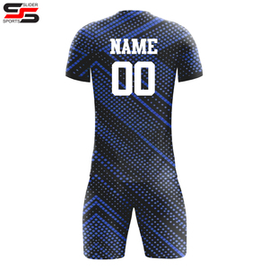 Conjunto de uniformes de fútbol de poliéster 100%, camisetas de equipo, camisetas de liga, uniformes de fútbol personalizados al por mayor, ropa de fútbol - Product Image 6