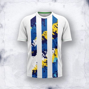 Moda deportes bádminton 3D impreso hombres y mujeres camisetas casual impreso personalizado cuello redondo manga corta top - Product Image 4