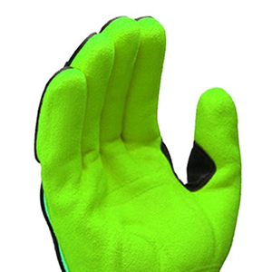 Gants en cuir anti-vibration TPR du meilleur fournisseur Gants en cuir TPR anti-impact avec logo privé Derniers gants en cuir TPR à vendre - Product Image 4
