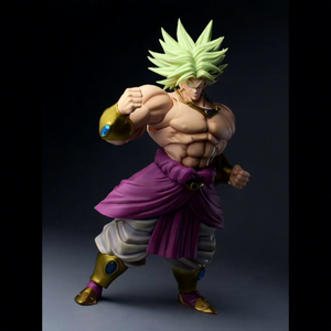 Spedizione Giugno - Preordine ZT Studio Broly 24CM Guerriero Antico Verde Giallo Capelli Lunghi <span class=keywords><strong>Anime</strong></span> Action Figure da Collezione in PVC - Product Image 2