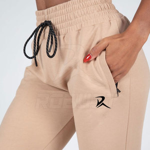 Wholesale 2024 <b>Women's</b> Heavyweight <b>Fleece</b> Jogging <b>Trousers</b> Basic Sweatpants Drawstring Closure Breathable Casual Flat Front for - Product Image 6