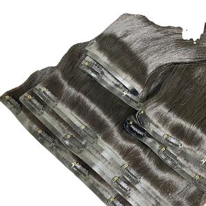 Notre perruque à clipser est une EXTENSION de cheveux humains Remy vierges de qualité de luxe dans l'usine du Vietnam - Product Image 5