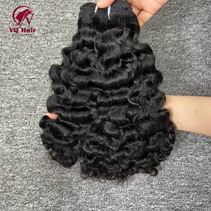 Raw Vietnamese Curly Unprocessed Virgin Cuticle Aligned <b>Human</b> <b>Hair</b> Machine Double Weft 100g <b>Hair</b> Bundle Vendor <b>Extensions</b> - Product Image 5