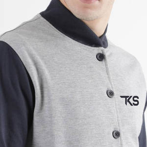 แจ็กเก็ตเลตเทอร์เมนแขนยาวเสื้อแจ็คเก็ตตัวหนังสือ - Product Image 4