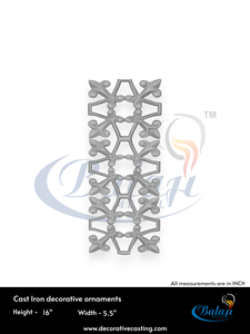 Pièces de portail en fonte de fer Balaji Metals, moulage au sable, super sablage, finition hautement polie, durable, robuste, facile à utiliser - Product Image 5