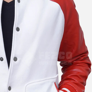 แจ็กเก็ตเลตเทอร์แมนสำหรับผู้ชายแจ็คเก็ตฤดูหนาวทำจากปากีสถาน - Product Image 3