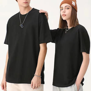 T-shirt longue longueur 100% coton pour hommes de haute qualité Logo personnalisé imprimé tissu tricoté respirant et lourd directement de l'usine - Product Image 3