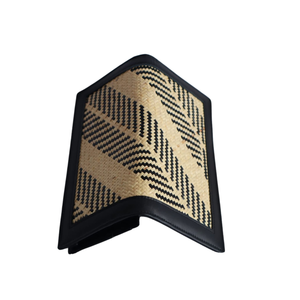 Indang Apang Galeri Long Portefeuille Cuir Véritable Mélange Rotin Meilleure Qualité Produit Fabrication De l'Indonésie - Product Image 1