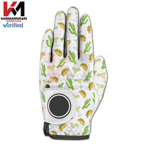 Guantes de Golf para Niños, Mano Derecha, Cuero Genuino, Impermeables, Colores Personalizados, Paquete Económico, Niños Pequeños, Juveniles, Blanco, Amarillo, Negro, Más Vendidos - Product Image 2