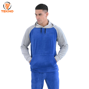 Venta al por mayor personalizado de talla grande 100% algodón ropa deportiva conjunto de gran tamaño de lana con capucha Jogger invierno transpirable impreso chándales OEM - Product Image 1