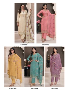 Design unique Trendy & Modern Chic dans la tradition Costumes de Salwar pakistanais élégants disponibles à un prix abordable - Product Image 6