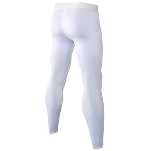 Leggings de yoga pour hommes respirants à taille élastique, légers, à séchage rapide, taille haute, extensibles, design simple et épuré - Product Image 4