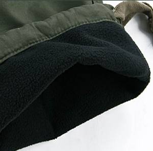 Pantalon Cargo Décontracté pour Homme Pantalon de Jogging Taille Moyenne Jeune avec Poches 100% Coton Motif Droit Lavé Mid Slim Fit - Product Image 6