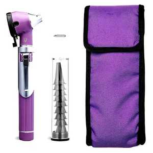 Juego de otoscopio de diagnóstico veterinario, fuente de energía eléctrica, incluye espéculo Nasal de acero, Cocodrilo, instrumento quirúrgico - Product Image 5