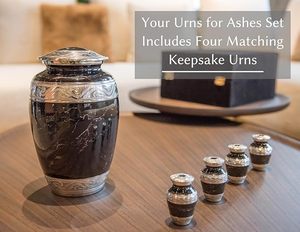 Mosaico de tamaño adulto grande hecho a mano, urna de cremación de vidrio de aluminio, azulejos individuales, entierro aplicado, suministro único para funerales - Product Image 6