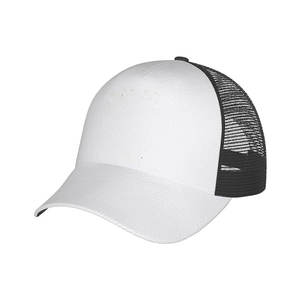 Alta calidad, venta al por mayor, clásico diseño personalizado, su propio logotipo bordado en 3D, 5 paneles de malla, gorras de camionero, sombreros para hombres - Product Image 6