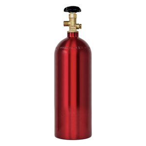 Cilindro de gas de aluminio de 20 lb (11.3 kg) para CO2, tanque para sistema de bebidas tipo Kegerator, válvula CGA320 - Product Image 4