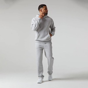 Conjunto Deportivo de Invierno con Capucha, Estampado Informal, 100% Algodón, Chaqueta y Pantalones Cálidos y Transpirables, Diseño 2 en 1, Logotipo Personalizado, OEM, Venta al Por Mayor - Product Image 5