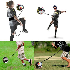 สายรัดเอวแบบปรับได้อุปกรณ์ฝึกซ้อมคุณภาพสูงคอร์ดยืดหยุ่นสำหรับฝึกซ้อมรักบี้เตะฟุตบอลแบบเดี่ยว - Product Image 6