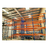 Rack de stockage de qualité commerciale à 5 niveaux Système de rayonnage à palettes en acier réglable Rayonnage d'entrepôt pour centres logistiques