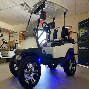 Voiturettes de golf avec batterie au lithium électrique de Chine approuvées CEE voiturette de golf 2 places et pièce - Product Image 1