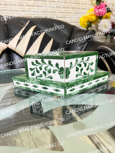 Arabic Design Gifts Sets Ramadan Gift Incense Burner Arabic Set <b>Bone</b> Inlay Bakhoor Burner Arabic - Product Image 2