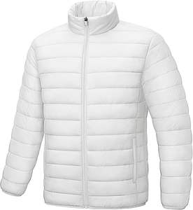 Chaquetas acolchadas personalizadas OEM/ODM, ropa de invierno de lujo de poliéster brillante, chaqueta bomber con cuello y capucha - Product Image 1