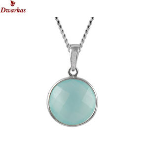 Vente en gros 925 argent Sterling Mini pierre pendentif collier meilleur cadeau pour les femmes améthyste bijoux fins pour les fêtes plaqué argent - Product Image 4