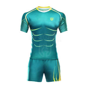 Uniforme de Rugby personalizado de alta calidad, ropa de fútbol transpirable de secado rápido, uniformes de Rugby para hombres - Product Image 1