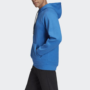 Sweat à capuche surdimensionné pour homme en coton 100% 340g, lavage enzymatique personnalisé en gros, motif de dessin animé d'automne, délavé à l'acide, ourlet brut, court - Product Image 3