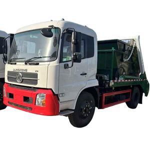 Camion benne basculante Dongfeng 8m³ à bras articulé et conteneur <span class=keywords><strong>de</strong></span> déchets pour les secteurs <span class=keywords><strong>de</strong></span> la construction et <span class=keywords><strong>de</strong></span> la gestion des déchets - Product Image 1