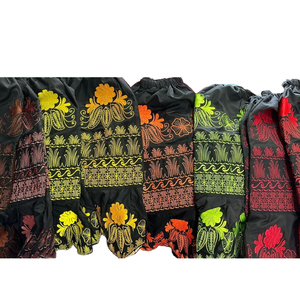 Pohnpei Islander diseño impreso 100% algodón PANA mujer Casual bordado playa falda Vintage inspirado Guam Micronesia - Product Image 2