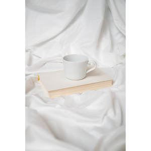 Ensemble de draps hypoallergéniques jumeaux blancs avec micropeluche et sommeil en bambou 4 ensembles de draps et de taies d'oreiller sans application - Product Image 4