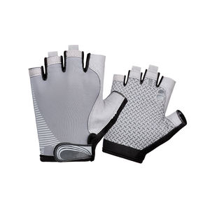 Gant de cyclisme personnalisé de la meilleure qualité en cuir Gants de cyclisme Original Sports Demi-doigt antidérapant en néoprène pour hommes et femmes - Product Image 6