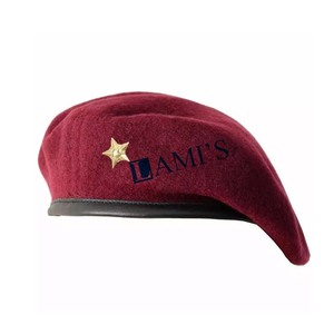 Wholesale Men's Warm <b>Beret</b> High Quality Ceremonial Hot Sale Fashion Style Comfortable Polyester <b>Wool</b> Material Outdoor Protection - Product Image 5