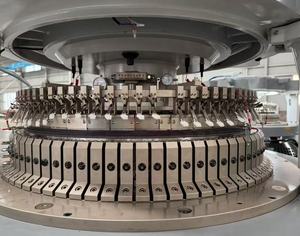 Máquina <span class=keywords><strong>de</strong></span> Tejer Electrónica <span class=keywords><strong>de</strong></span> Alta Precisión <span class=keywords><strong>de</strong></span> 4 Pistas para Tejido Interlock <span class=keywords><strong>de</strong></span> Doble Nervadura, Calidad Premium - Product Image 6