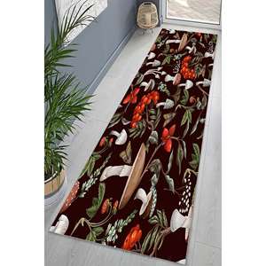 Alfombra de Lana Tradicional Colorida con Diseño de Patchwork, Ecológica, Antideslizante, Lavable a Máquina, Pelo Medio, Base de Látex, Lavado a Mano - Product Image 4