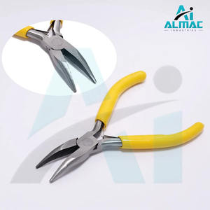 Almac ชุดเครื่องมือทำเครื่องประดับเหล็กแบบแมนนวล9ชิ้นมาใหม่ประกอบด้วยคีมหนีบจมูกคีมตัดโซ่จมูก - Product Image 5