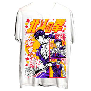 เสื้อยืดผ้าเจอร์ซีย์ลายพิมพ์ 100% คอตตอน Ken Le Survivant น้ำหนักผ้า 240 กรัม พิมพ์ลายแบบสกรีน รุ่น Ins - Product Image 5