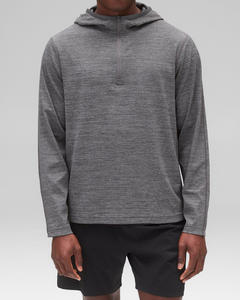 Hiver Spécial Quarter Zipper Stylish Outwear Hoodie For Men Classical Soft Comfortable Modern Fit Jacket With Customize Logo - Product Image 4