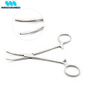 Pinzas Kelly Curvas y Rectas de Acero Inoxidable Premium, Pinza Hemostática con Bloqueo, Instrumento Quirúrgico, Dental y Veterinario Reutilizable - Product Image 3