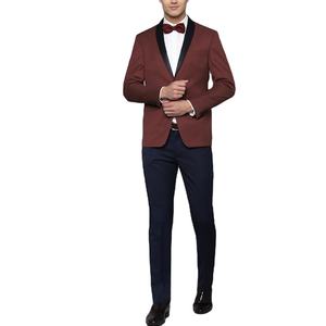 Vente chaude 05% de réduction sur 2024 dernière arrivée 3 pièces Slim Fit hommes Costume col Mandarin costumes smoking Homme Costume peigné hommes - Product Image 1