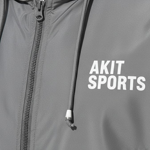 Chaqueta Cortavientos con Capucha para Hombre, Ajustada, Impermeable, Transpirable, de Alta Calidad, Talla Personalizada, Logotipo Frontal, para Invierno - Product Image 6