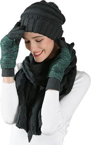 Gorro de punto de gran tamaño a la moda, acogedor, suave al tacto, cálido, diseño grueso, perfecto para clima frío, ropa de moda - Product Image 2