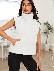 Factory Direct Sale Best Selling <b>Men's</b> Winter Casual High Quality Breathable Customized Zipper V-neck Puffer <b>Vest</b> 100% Polyester - Product Image 6